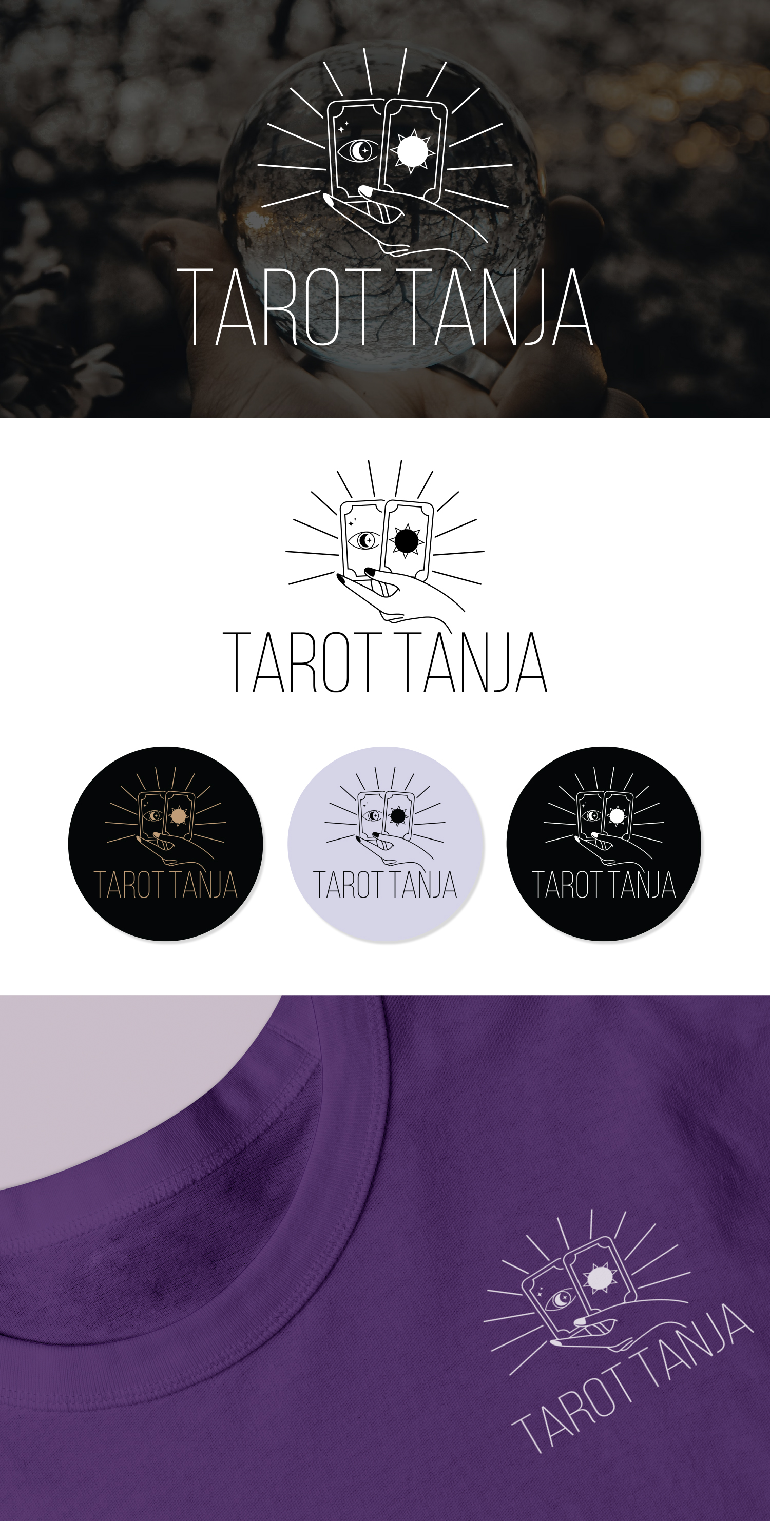 Logo-Design von designbysy für Tarot mit Tanja | Design #29530471