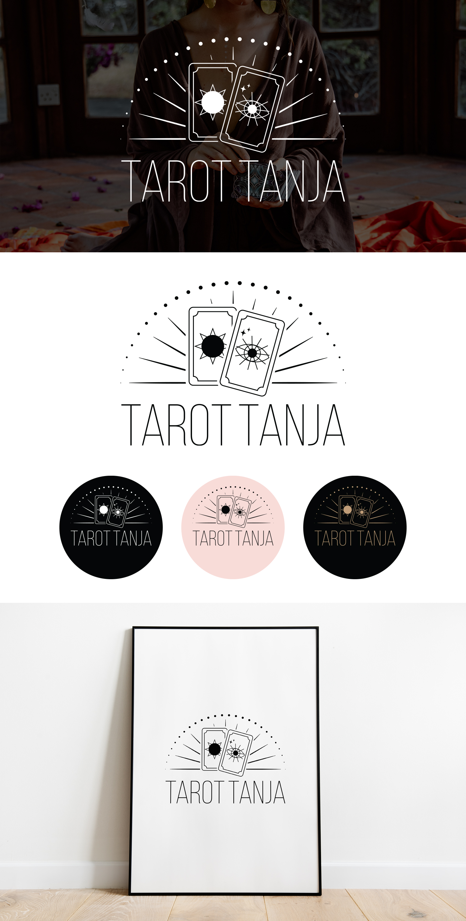 Logo Design by designbysy for Tarot mit Tanja | Design #29530473