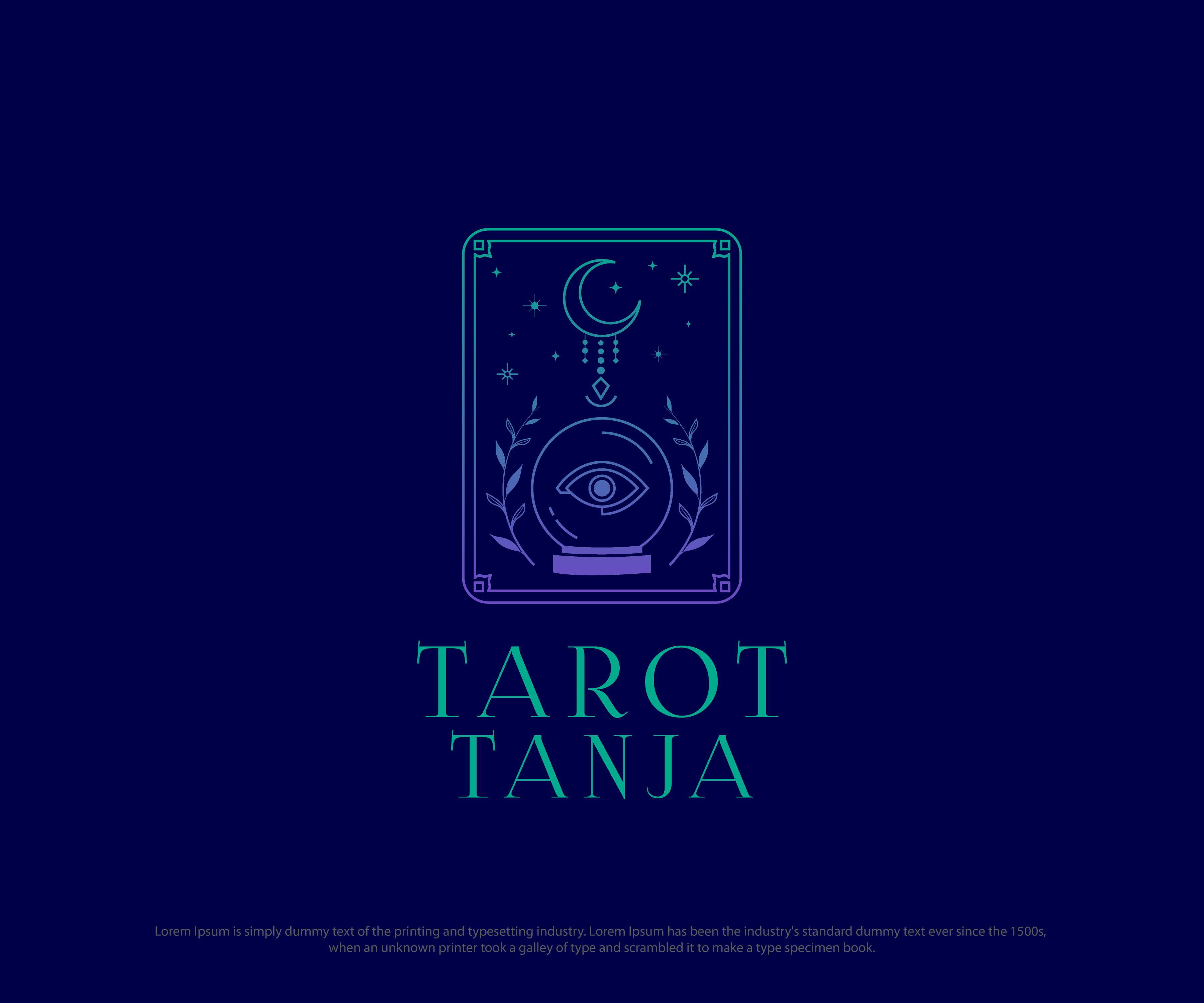 Logo Design by ecorokerz for Tarot mit Tanja | Design #29527282