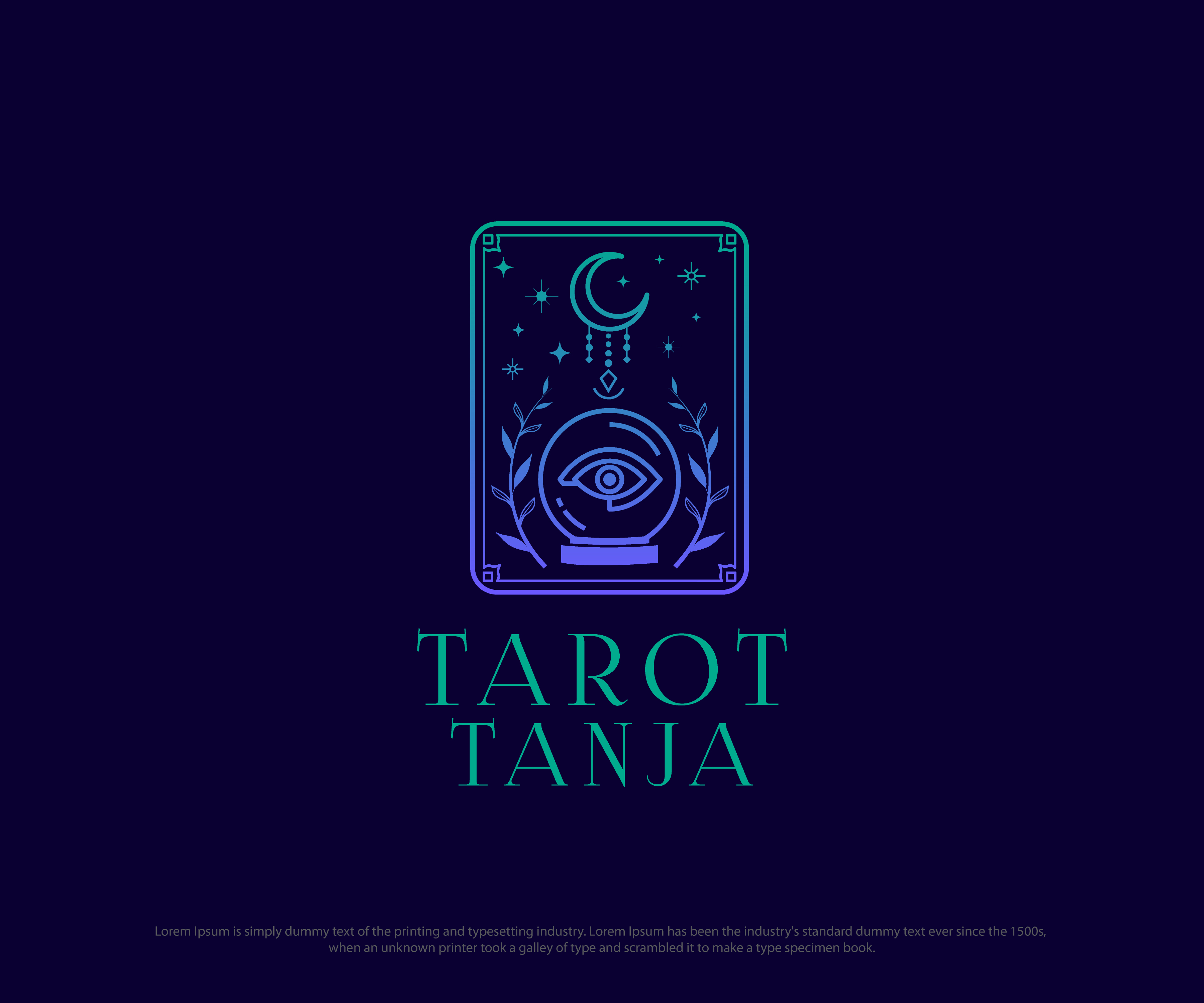 Logo Design by ecorokerz for Tarot mit Tanja | Design #29533545