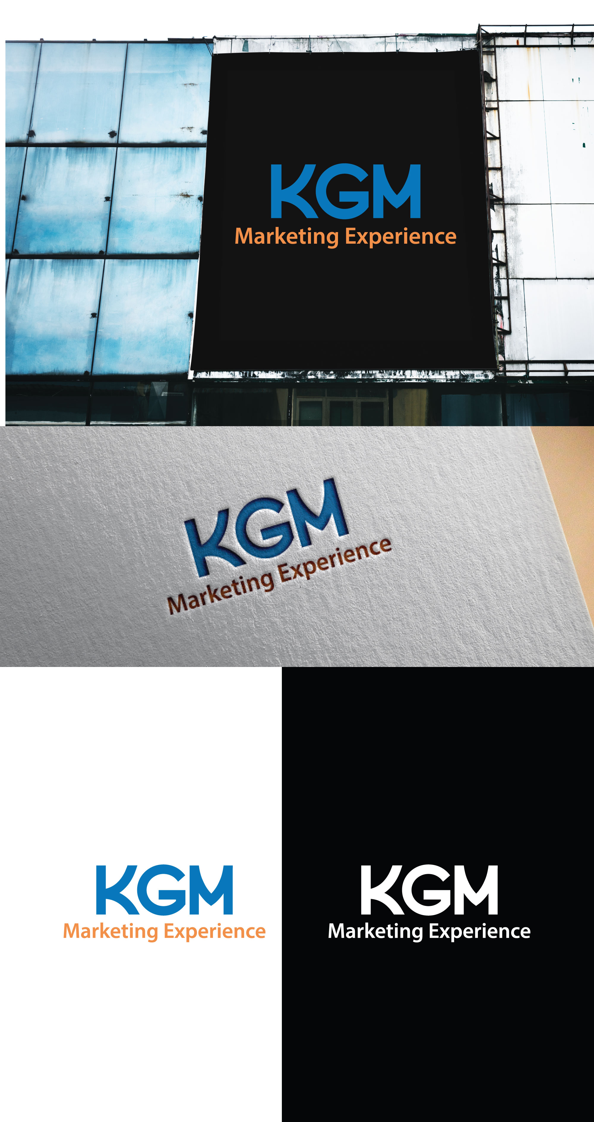 Logo Design by RRR Design for KGM Marketing Experience | Design #29528278