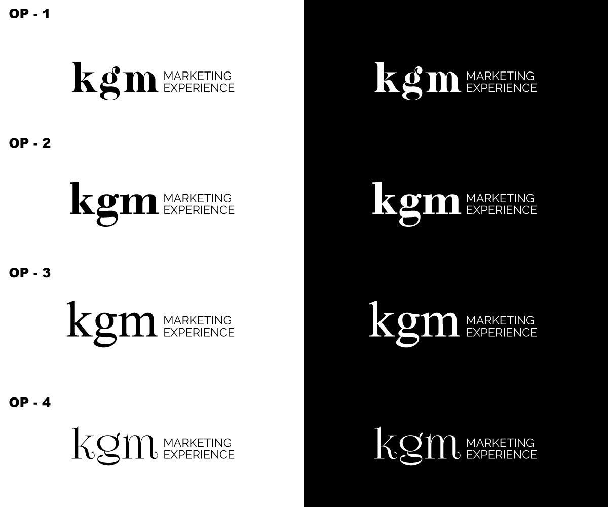 Logo Design by RS_Design for KGM Marketing Experience | Design #29525076