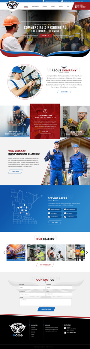 Web Design by Blue Sparrow for WebDuck Designs | Design: #29533644