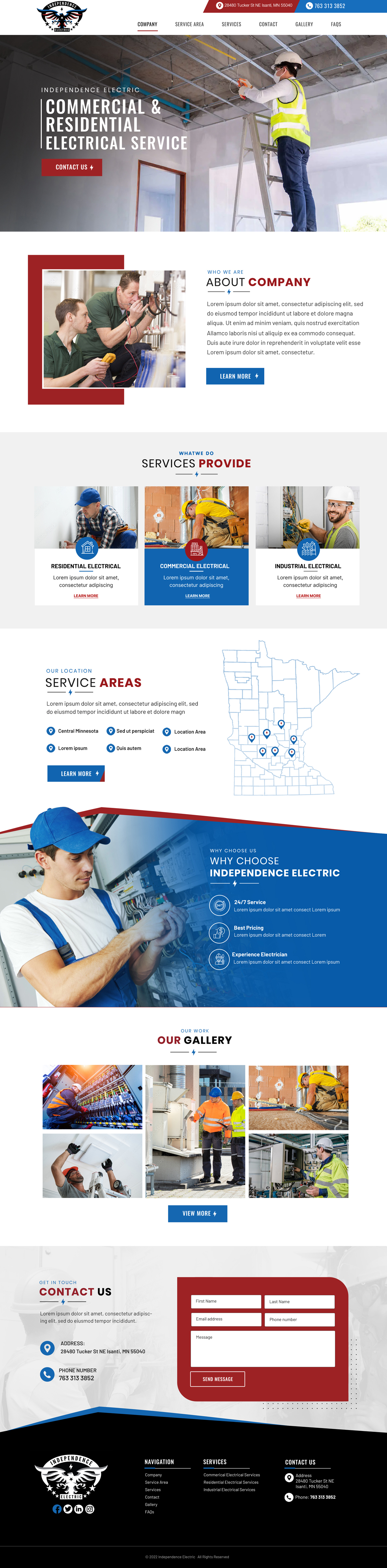 Web Design by Blue Sparrow for WebDuck Designs | Design #29591944