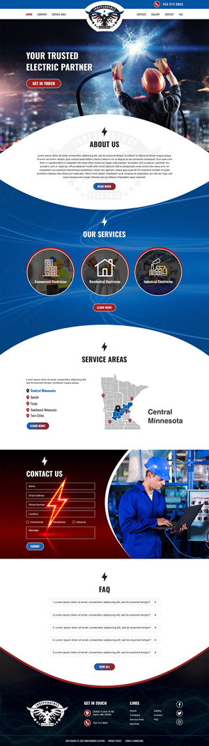 Web Design by MAHABA for WebDuck Designs | Design: #29527815