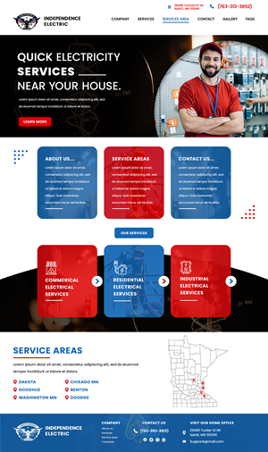 Web Design by onydesign1 for WebDuck Designs | Design: #29551639