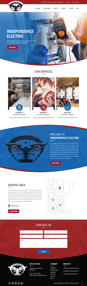 Web Design by pb for WebDuck Designs | Design #29525285