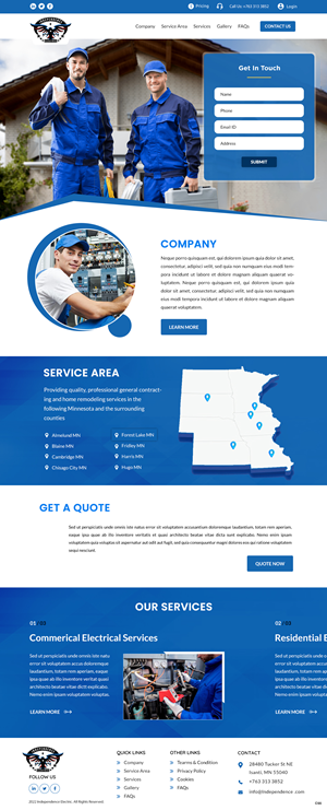 Web Design by pb for WebDuck Designs | Design: #29525297