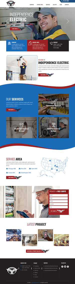 Web Design by sai.designer87 for WebDuck Designs | Design: #29531121