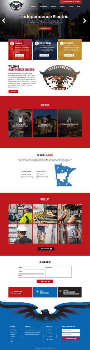 Web Design by sai.designer87 for WebDuck Designs | Design: #29543953