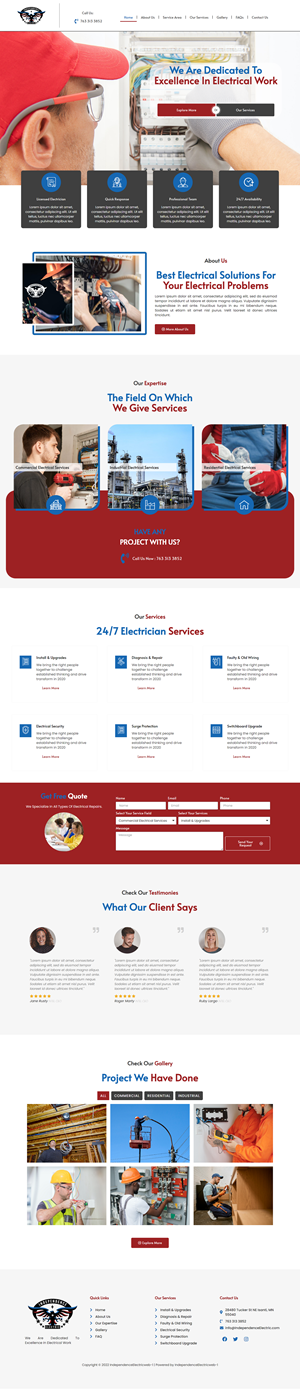Web Design by JohnDigiTech for WebDuck Designs | Design: #29555049
