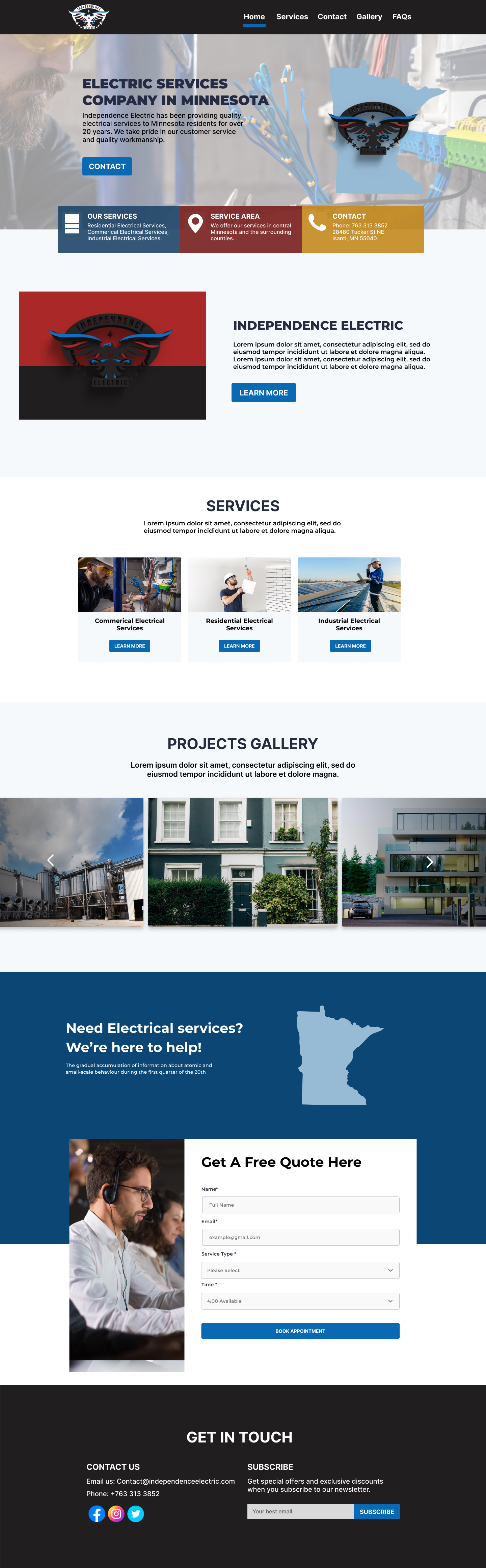 Web Design by Wiwedo for WebDuck Designs | Design #29551023