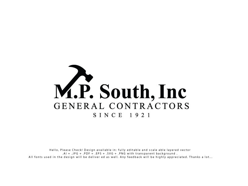 Logo-Design von Cliping_path für M.P. South, Inc. | Design #29524657