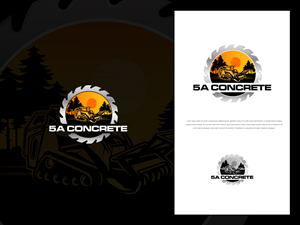 5A Concrete | Logo Design by victipedia