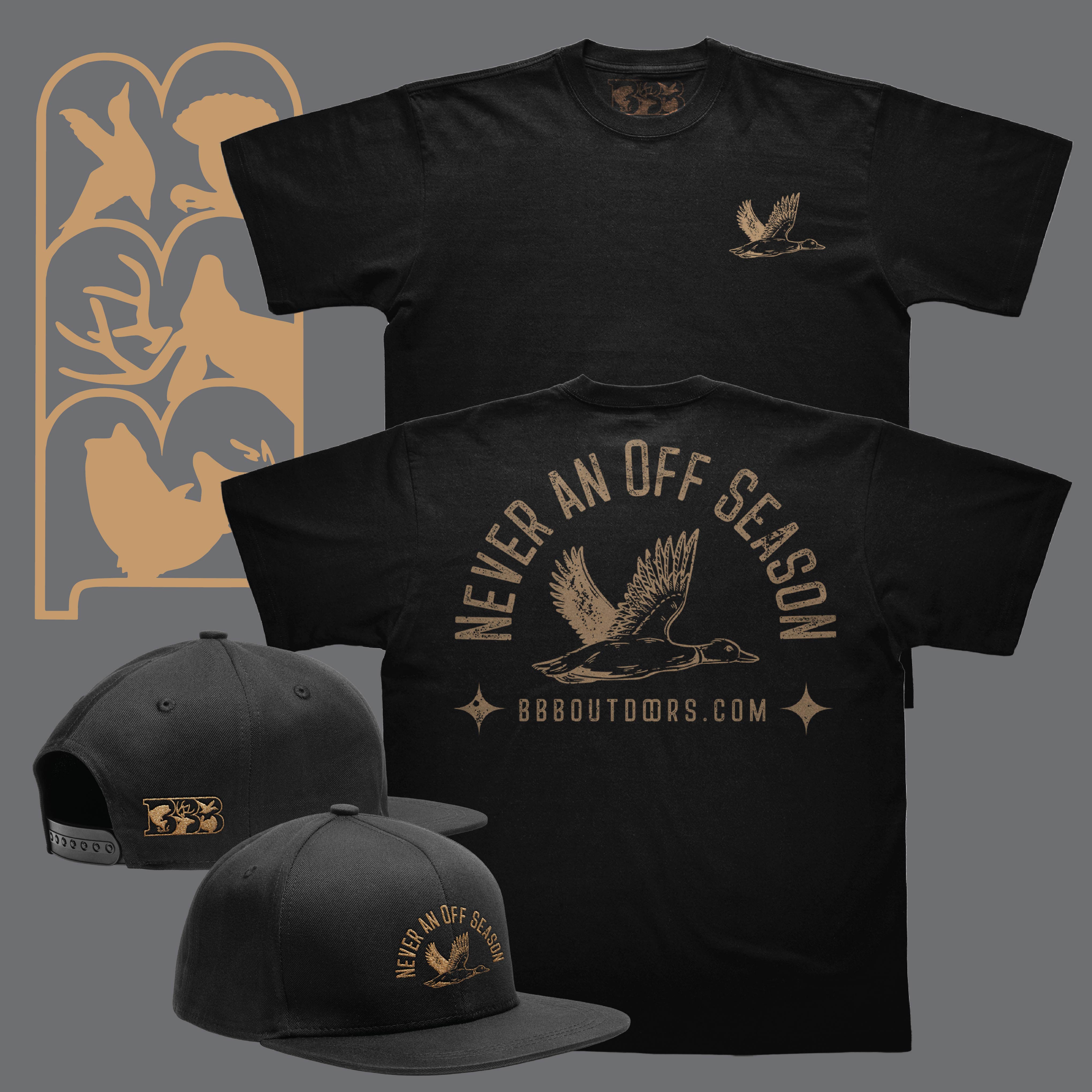 Diseño de Vestimenta por Rifqi 7 para Bass, Bucks, And Birds | Diseño #29535216