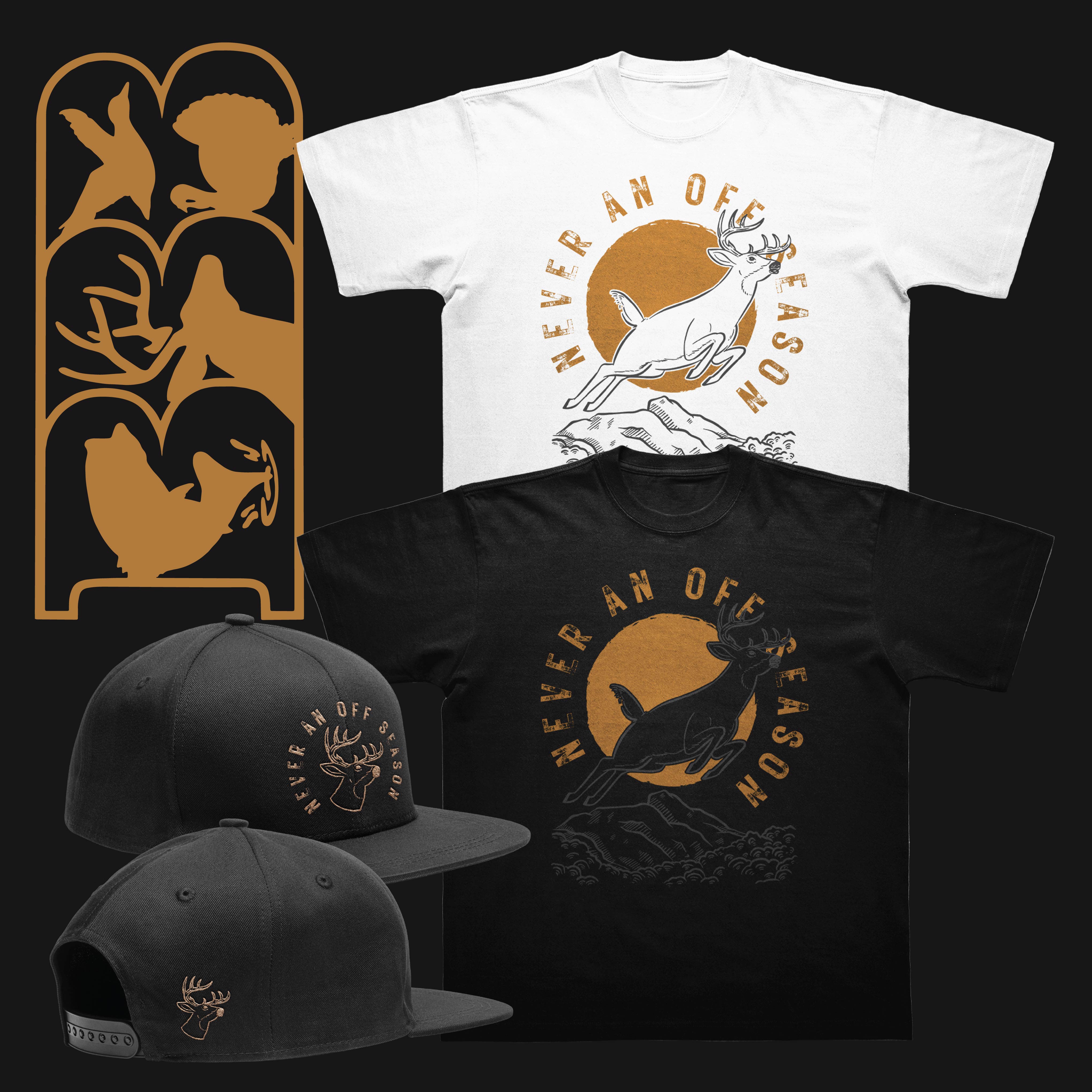 Diseño de Vestimenta por Rifqi 7 para Bass, Bucks, And Birds | Diseño #29535333