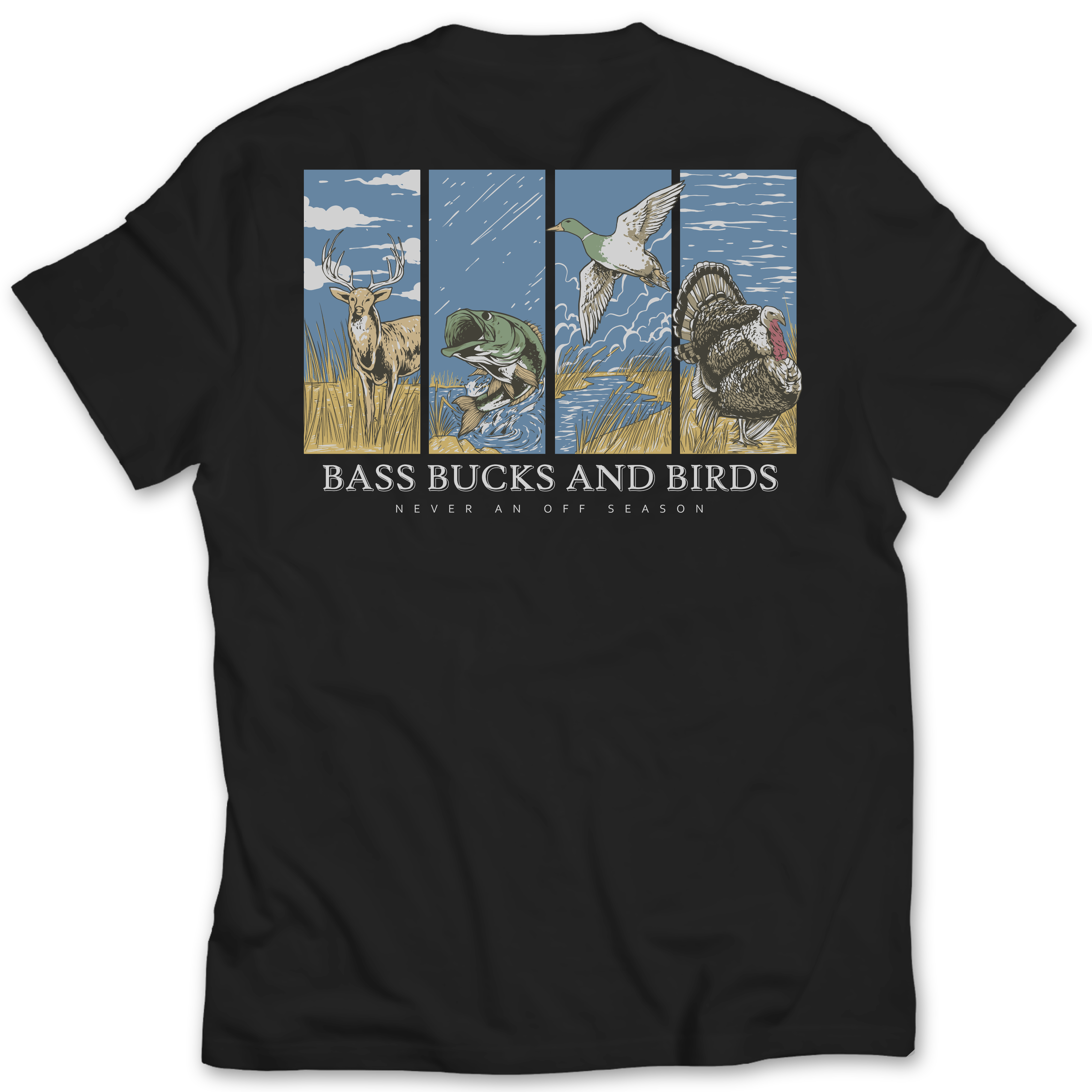 Apparel Design by yudaarahman for Bass, Bucks, And Birds | Design #29584564
