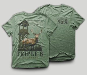 Apparel Design by Ena for Bass, Bucks, And Birds | Design: #29628762