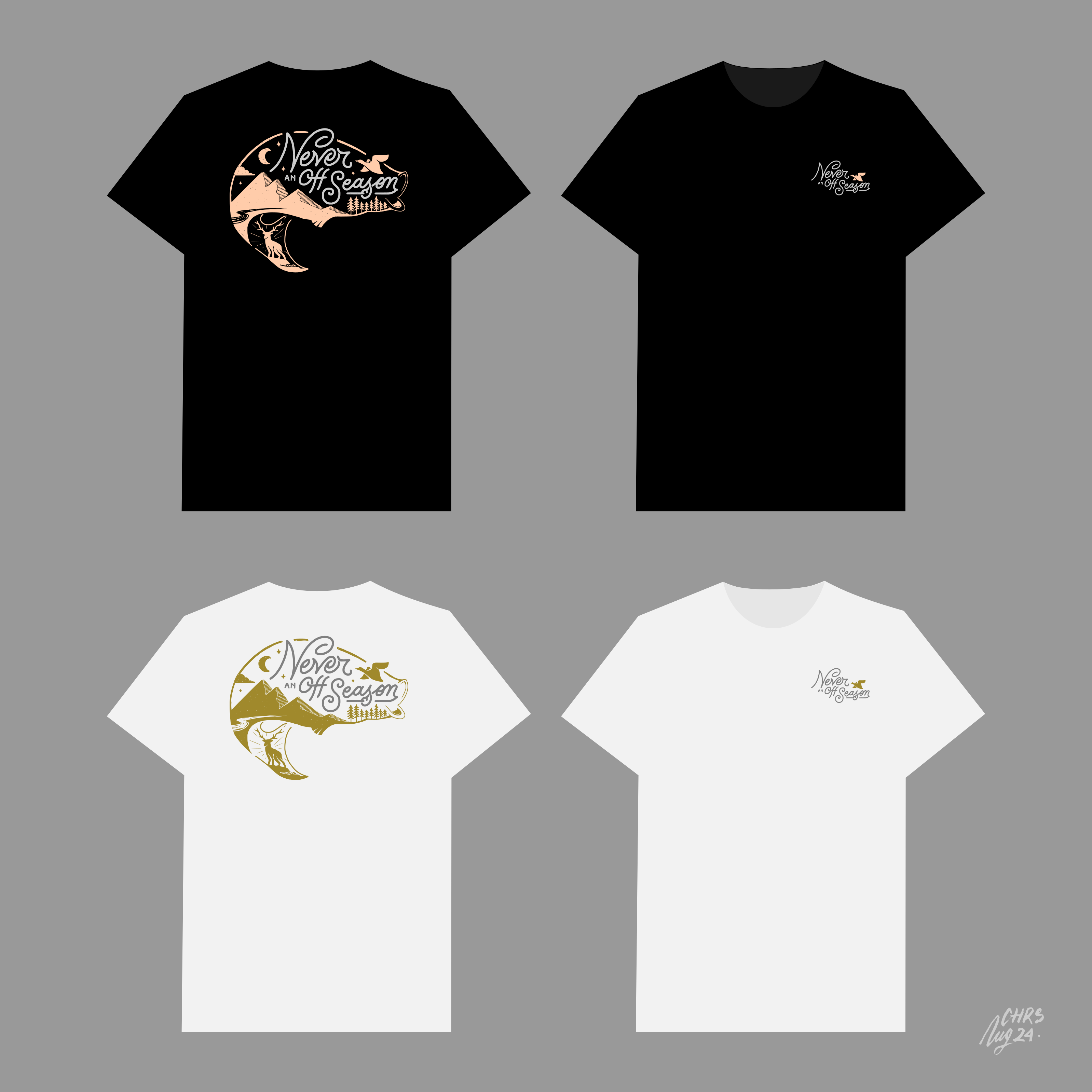 Apparel Design by chrisnug24 for Bass, Bucks, And Birds | Design #29571345