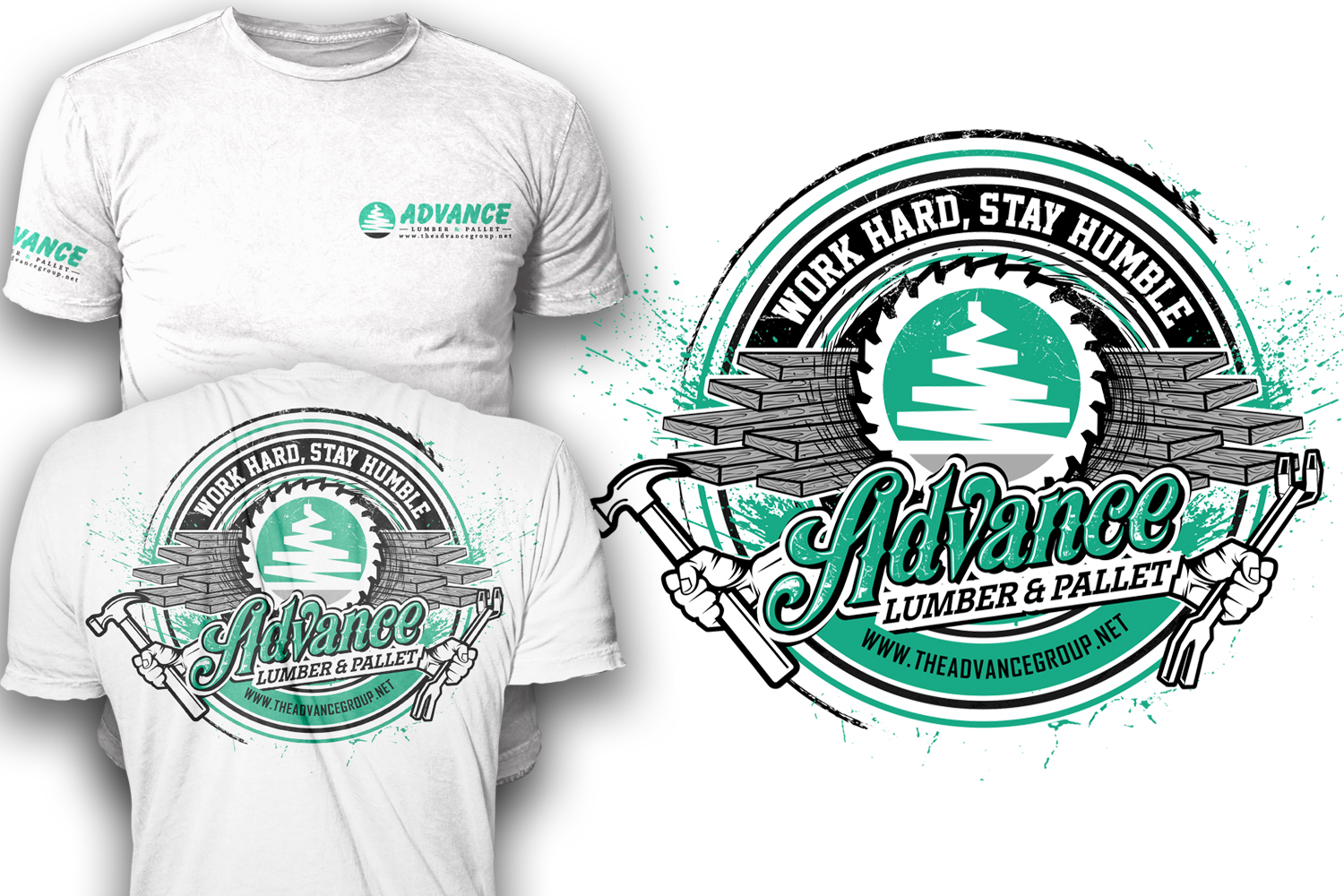 T-shirt Design by APHOTIC APPAREL for The Advance Group | Design #29547289