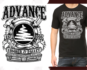 T-shirt Design by Falih A for The Advance Group | Design: #29670890