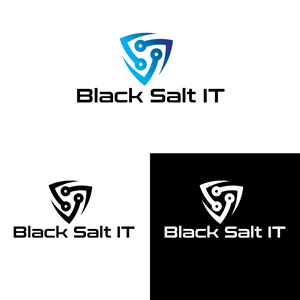 Logo Design by Rosalie.. for Black Salt IT | Design: #29539026