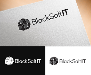 Logo Design by Vishak vasu for Black Salt IT | Design #29557169