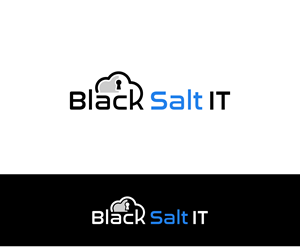 Logo Design by ecorokerz for Black Salt IT | Design: #29523407