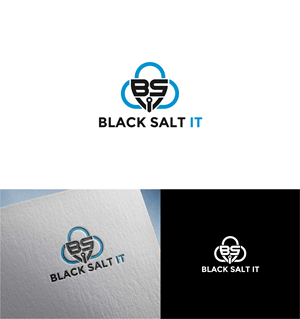 Logo Design by Joenet Jayawarna for Black Salt IT | Design #29550201
