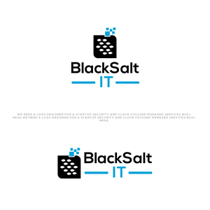 Logo Design by Ayub Zafar for Black Salt IT | Design: #29533353