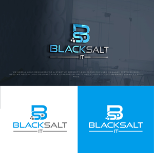 Logo Design by Ayub Zafar for Black Salt IT | Design: #29533355