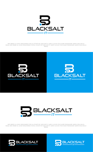 Logo Design by Ayub Zafar for Black Salt IT | Design: #29533362