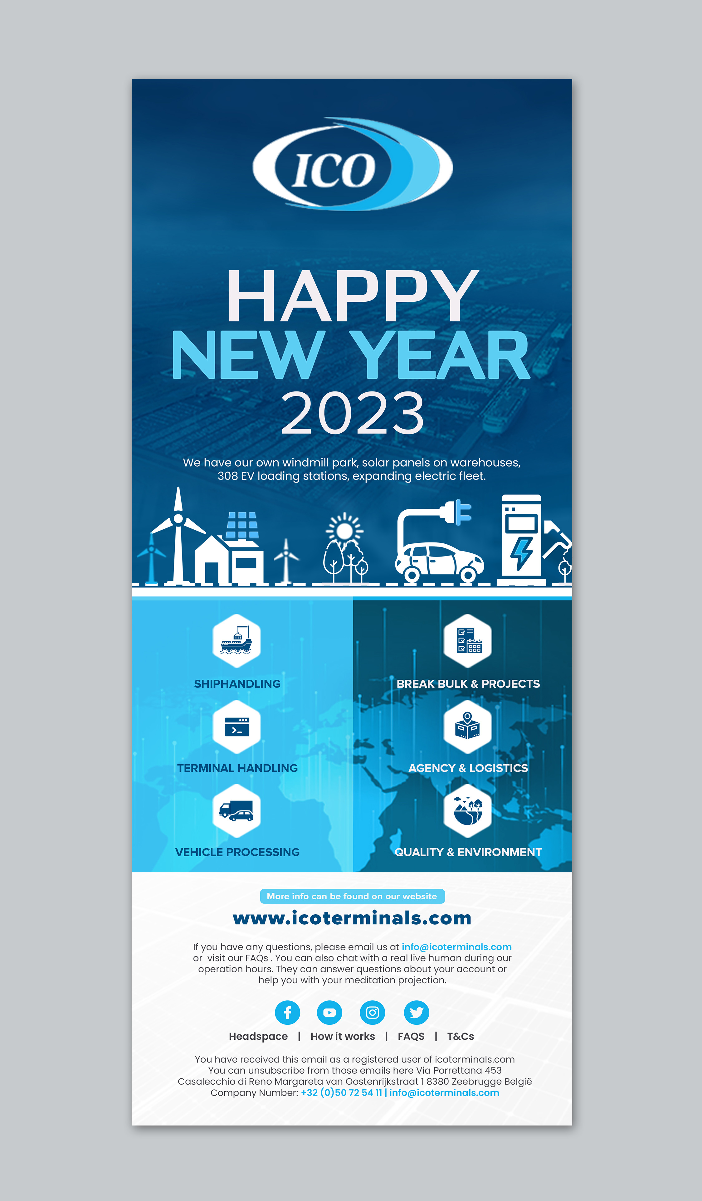 Grusskarten-Design von debdesign für ICO | Design #29604644