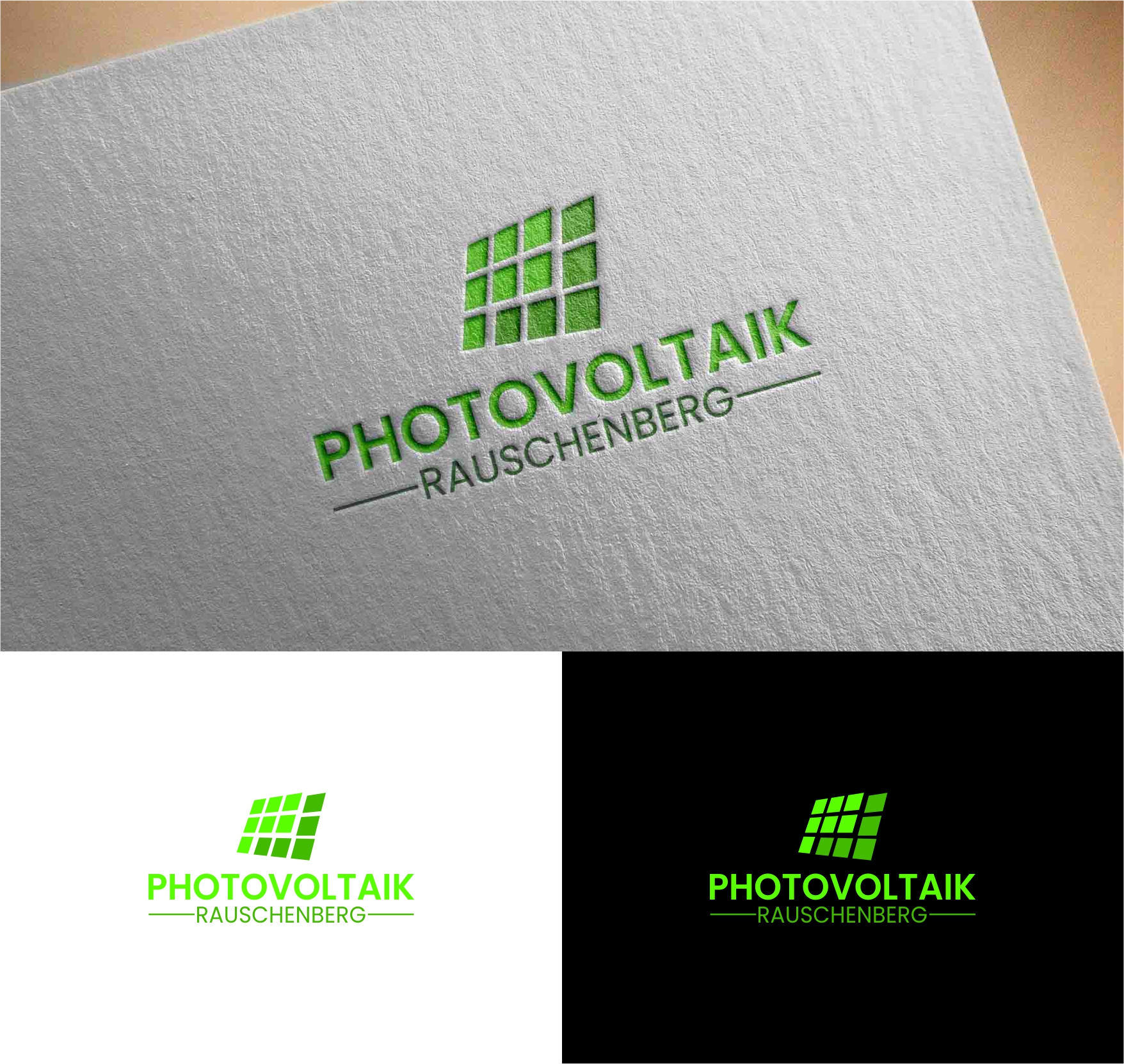 Logo Design by GI ART for Photovoltaik Rauschenberg | Design #29558226