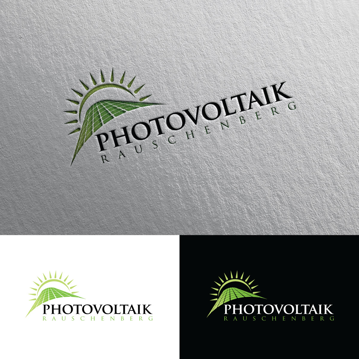Logo Design by chris Ray for Photovoltaik Rauschenberg | Design #29529224