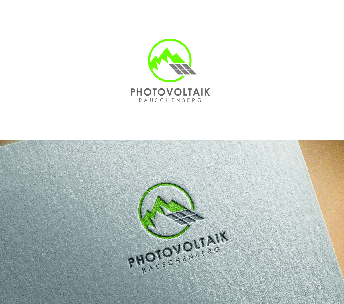 Logo Design by bijuak for Photovoltaik Rauschenberg | Design #29529547