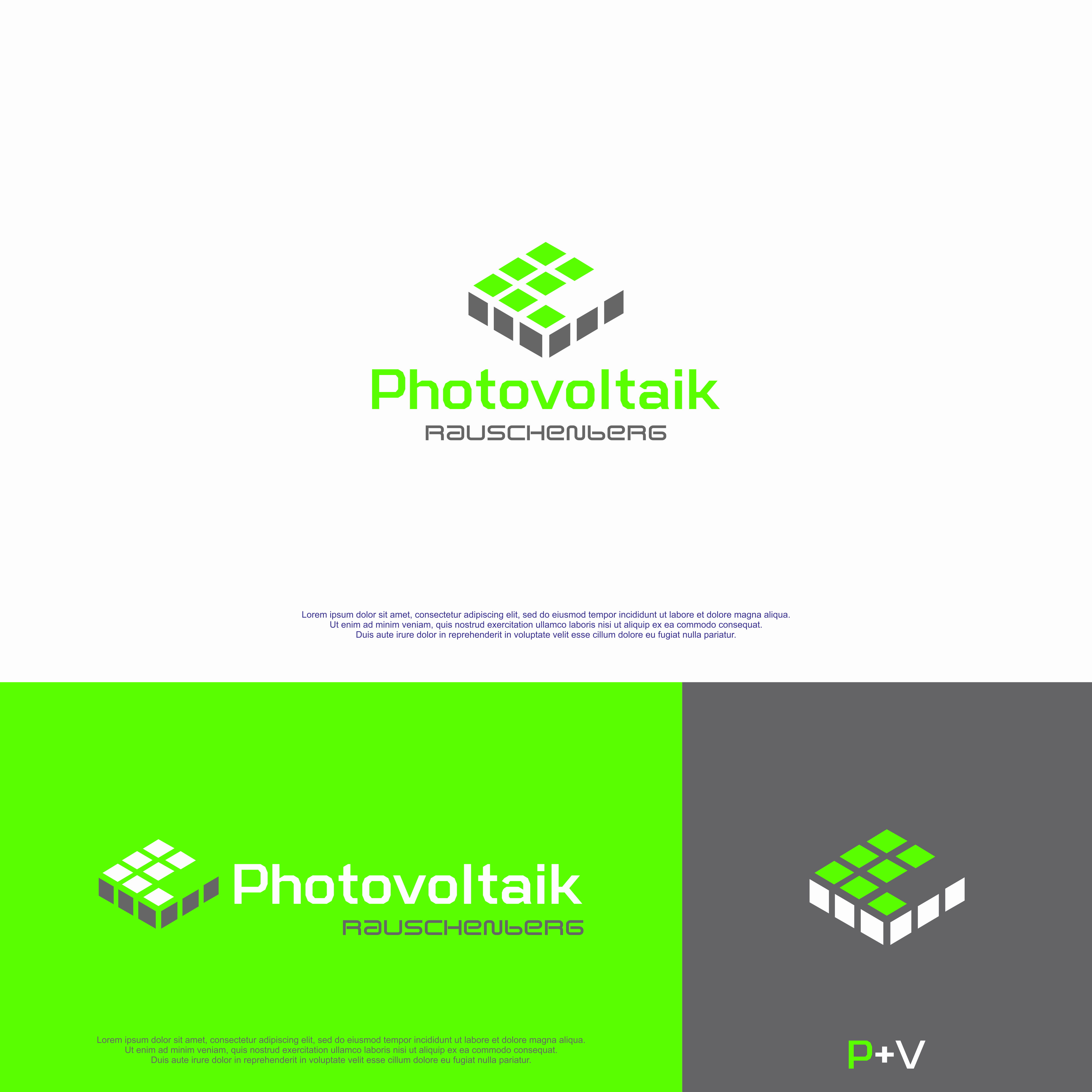 Logo Design by R!CKY for Photovoltaik Rauschenberg | Design #29560990