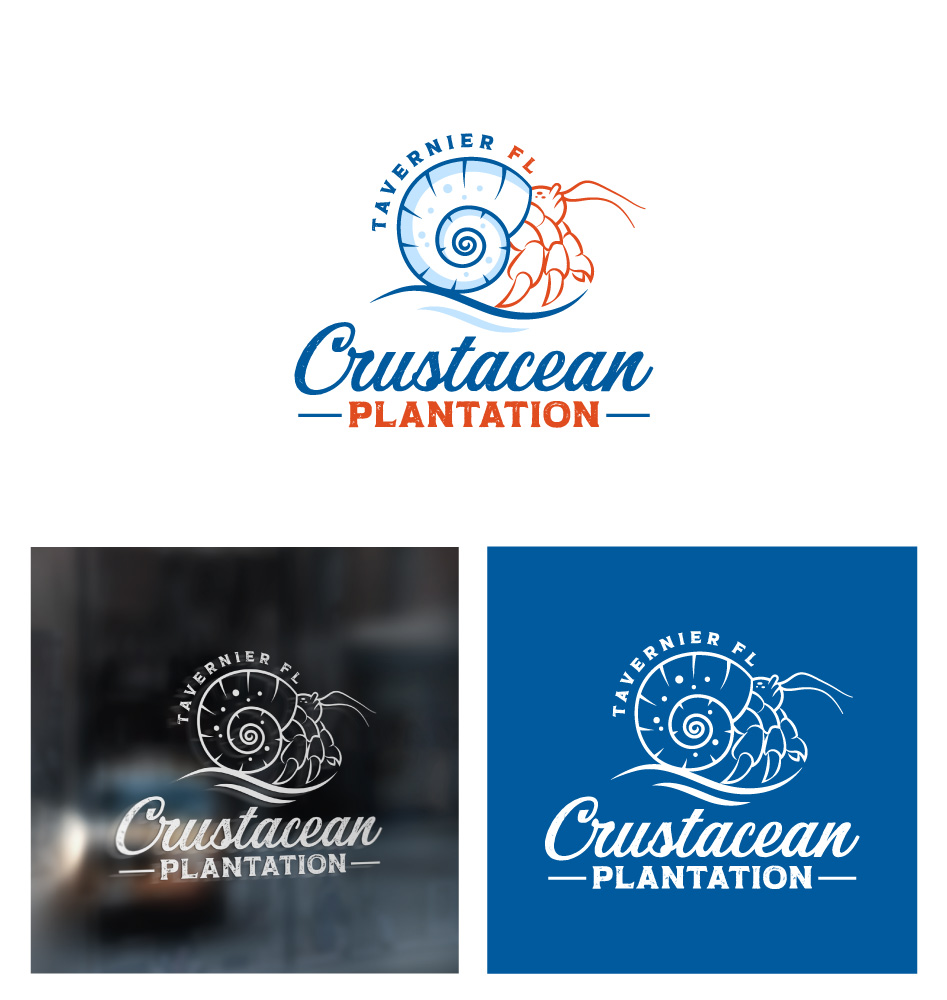 Logo Design by Daisy Graphics for Crustacean Plantation | Design #29546192