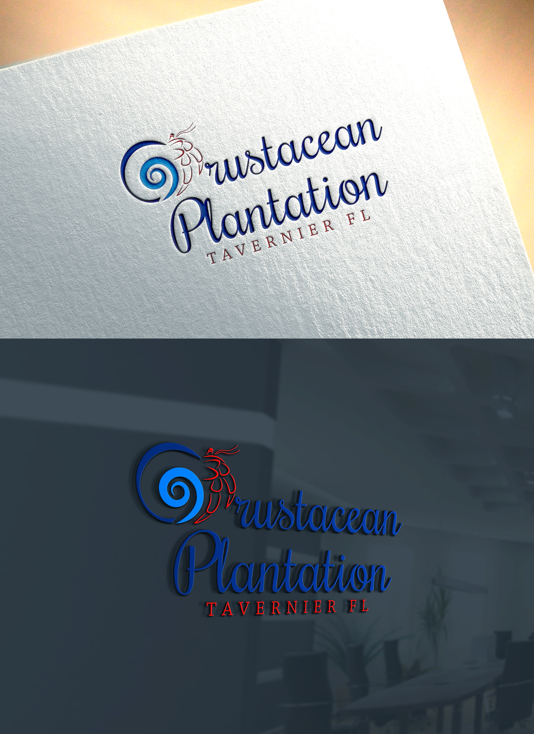 Logo Design by RaKu 2 for Crustacean Plantation | Design #29554966