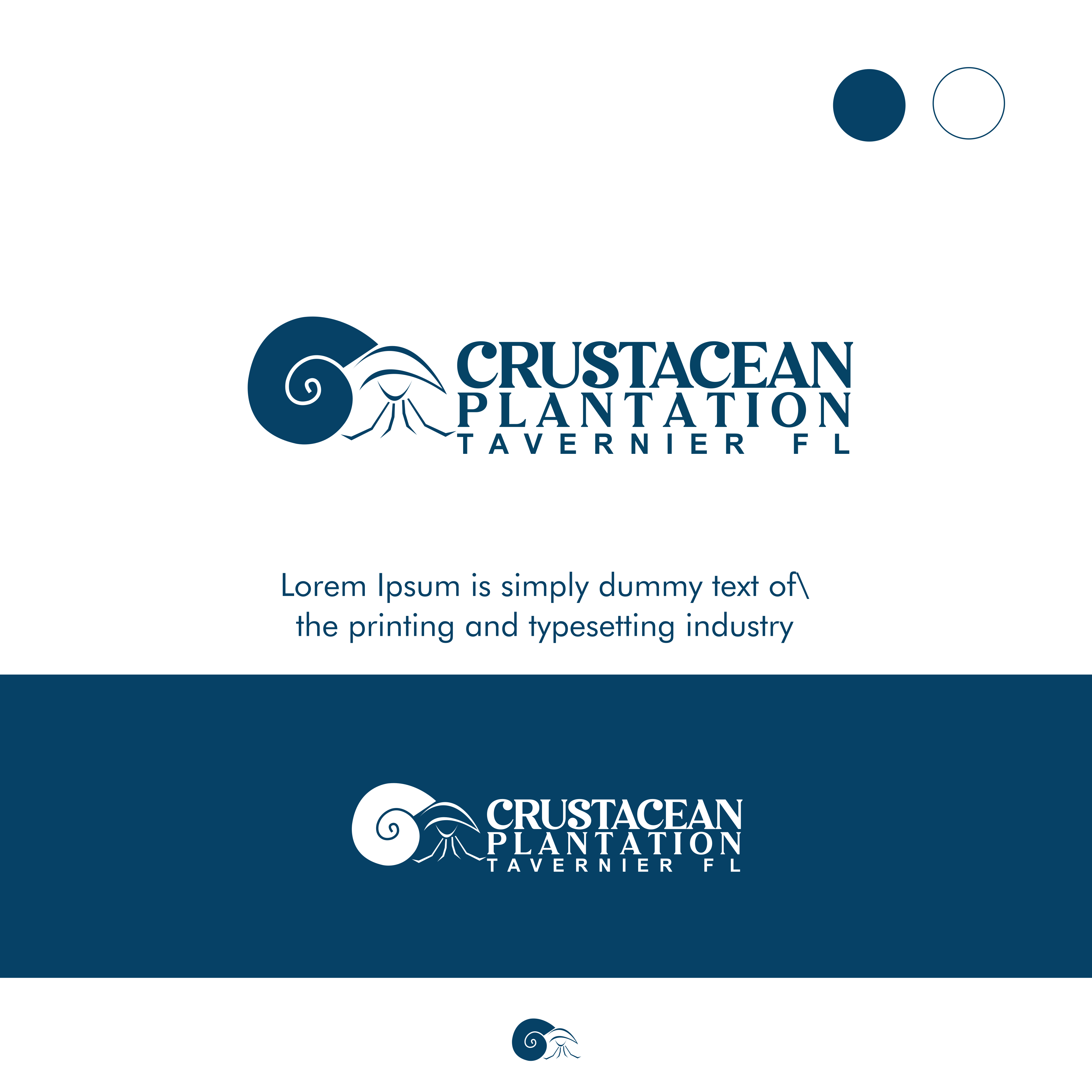 Logo Design by alitjuara for Crustacean Plantation | Design #29554453