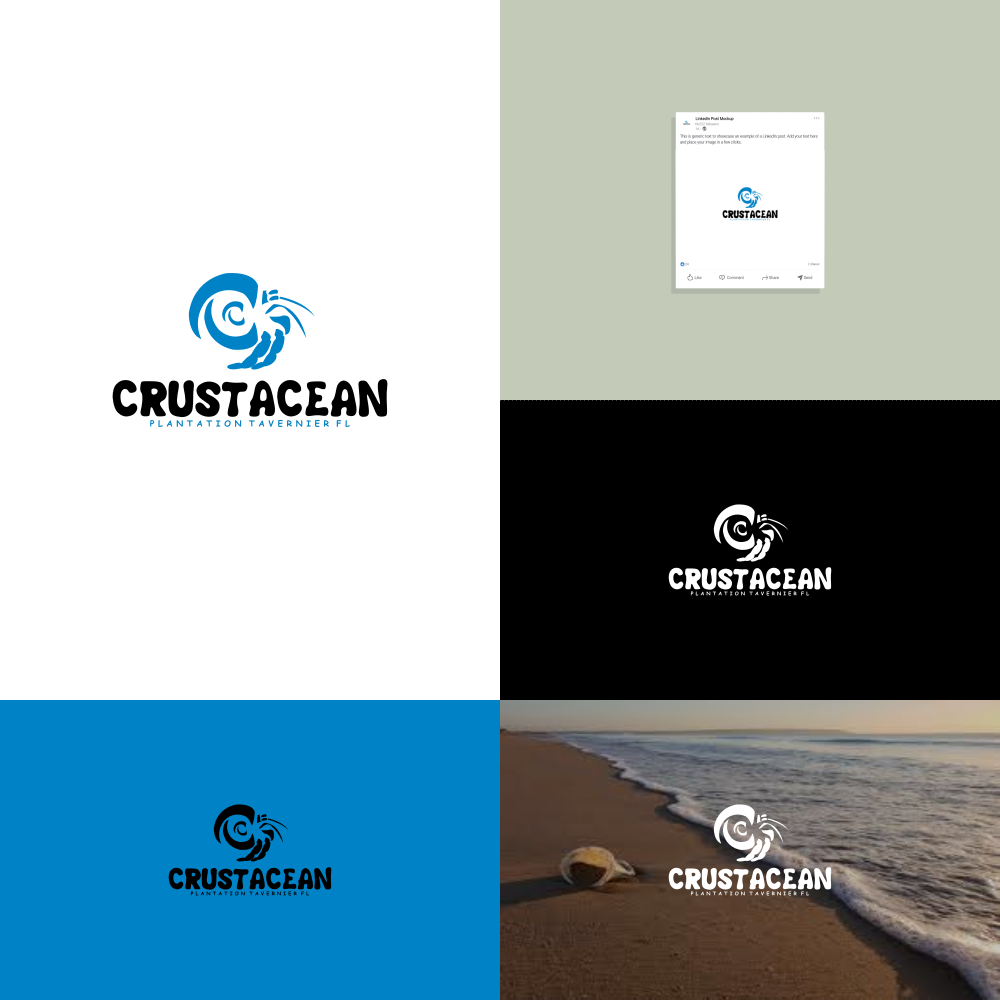 Logo Design by alitjuara for Crustacean Plantation | Design #29554460