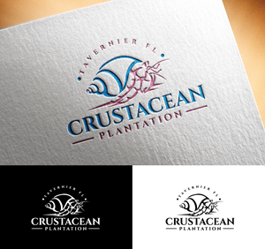 Logo Design by step forward 2 for Crustacean Plantation | Design: #29529271