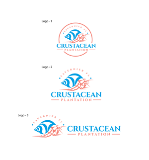 Logo Design by step forward 2 for Crustacean Plantation | Design: #29584745