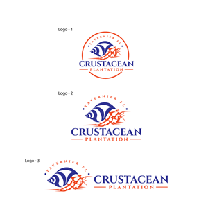 Logo Design by step forward 2 for Crustacean Plantation | Design: #29584746