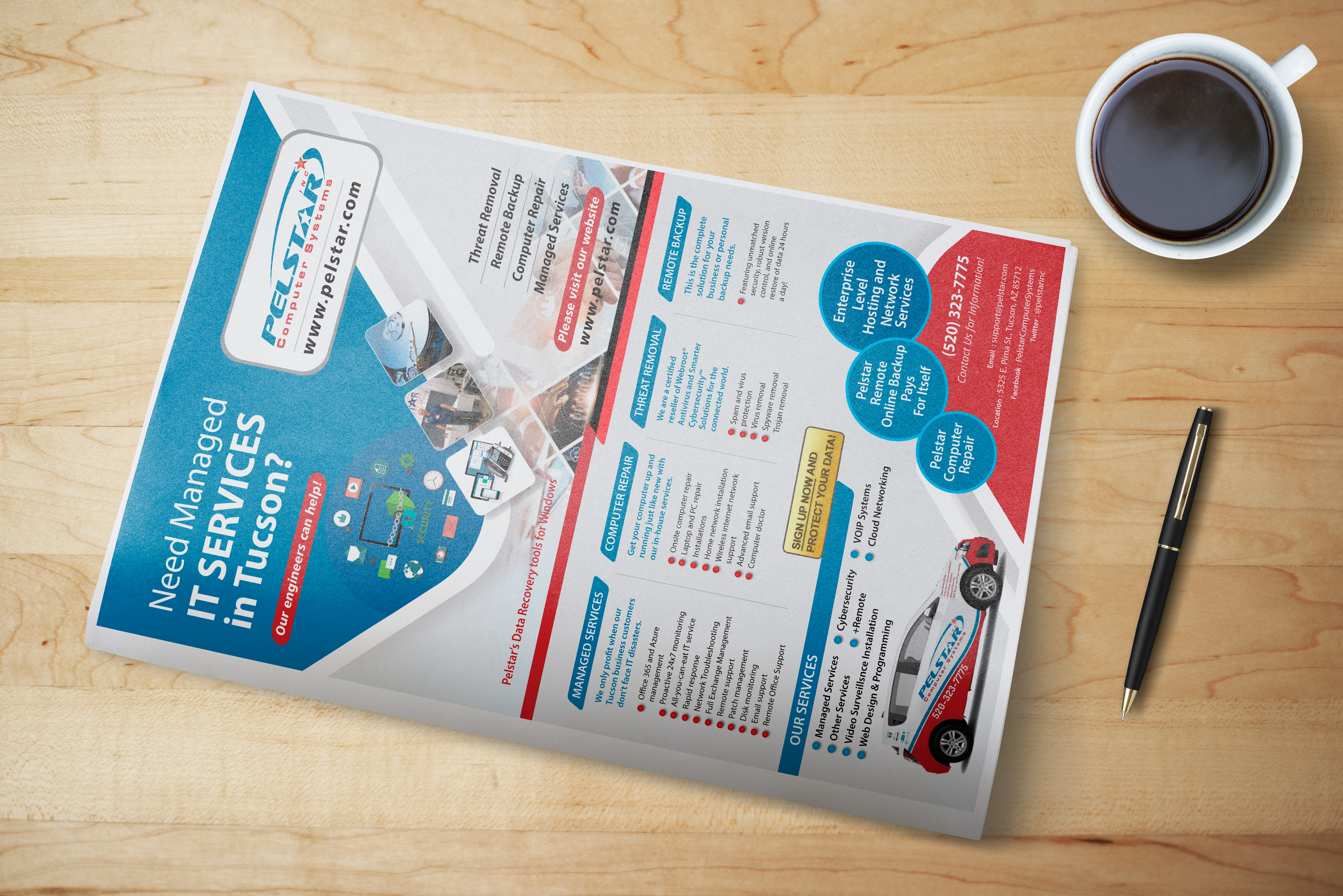 Diseño de Flyer por meet007 para Pelstar | Diseño #29556959