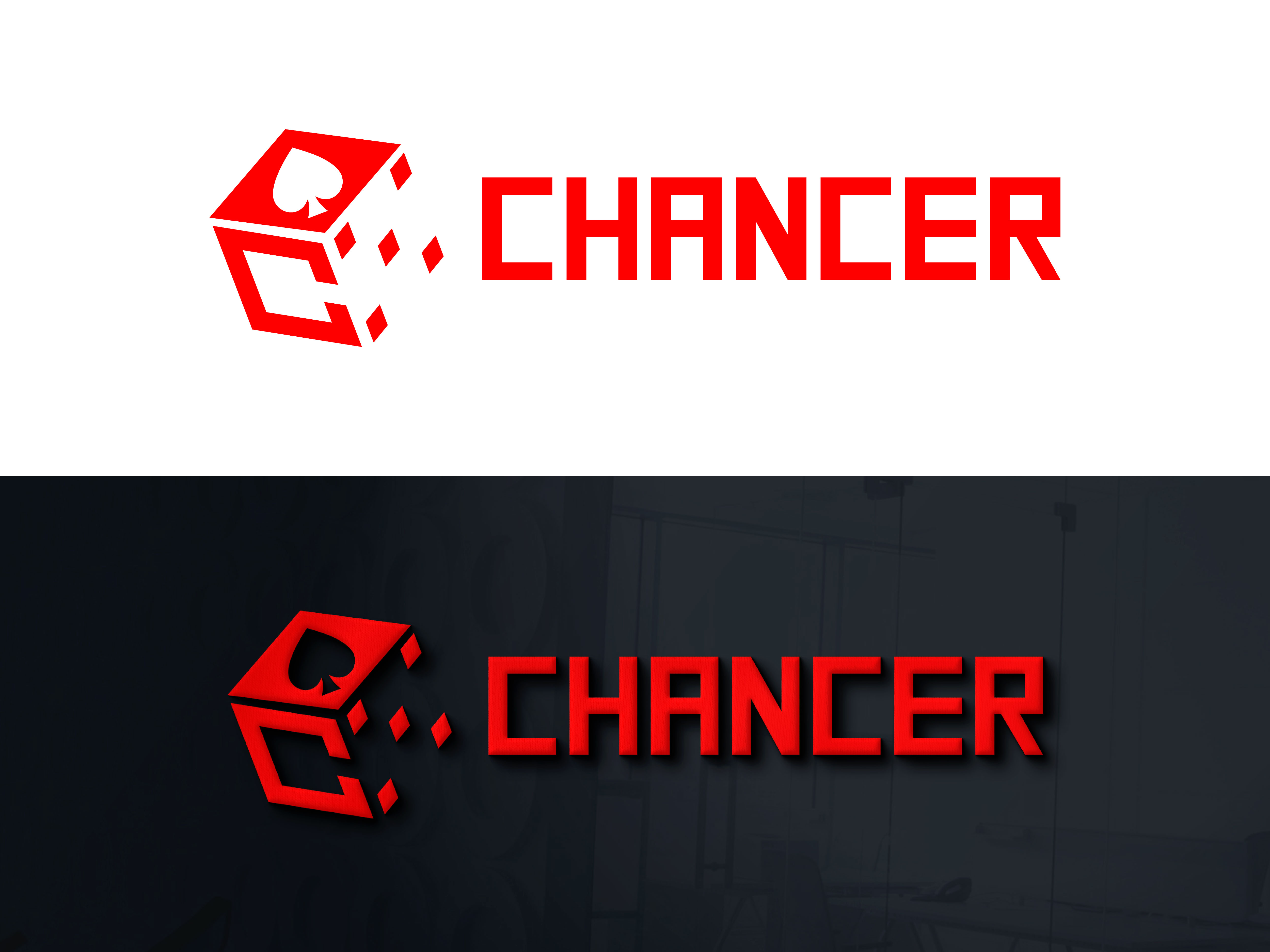 Logo Design by BabyDriverFour for Chancer | Design #29532173