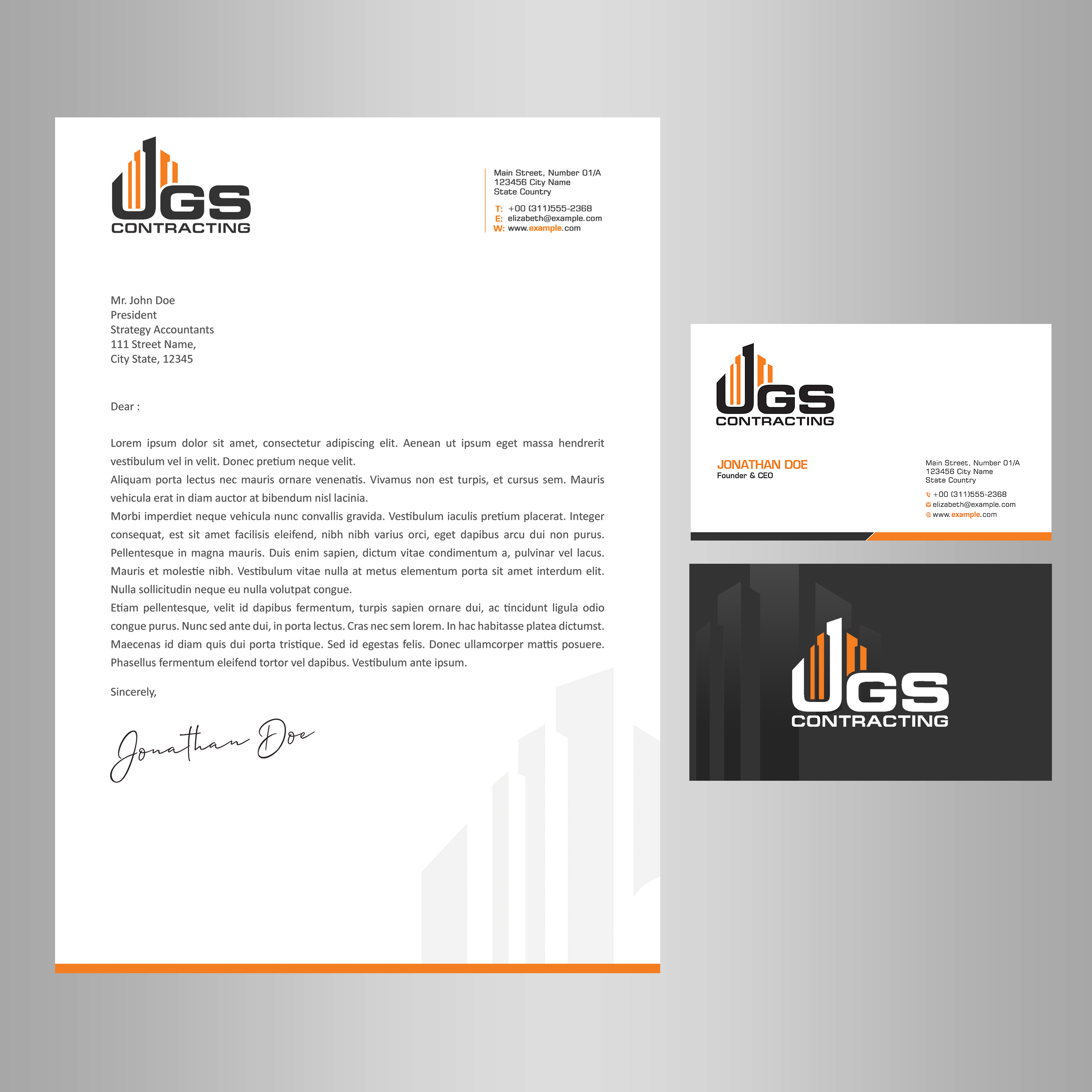 Letterhead Design by Designers Hub for this project | Design #29531554
