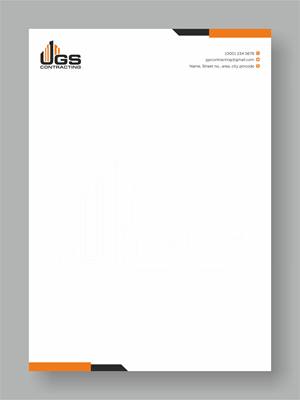 Letterhead Design by Parth P 4 for this project | Design: #29541661
