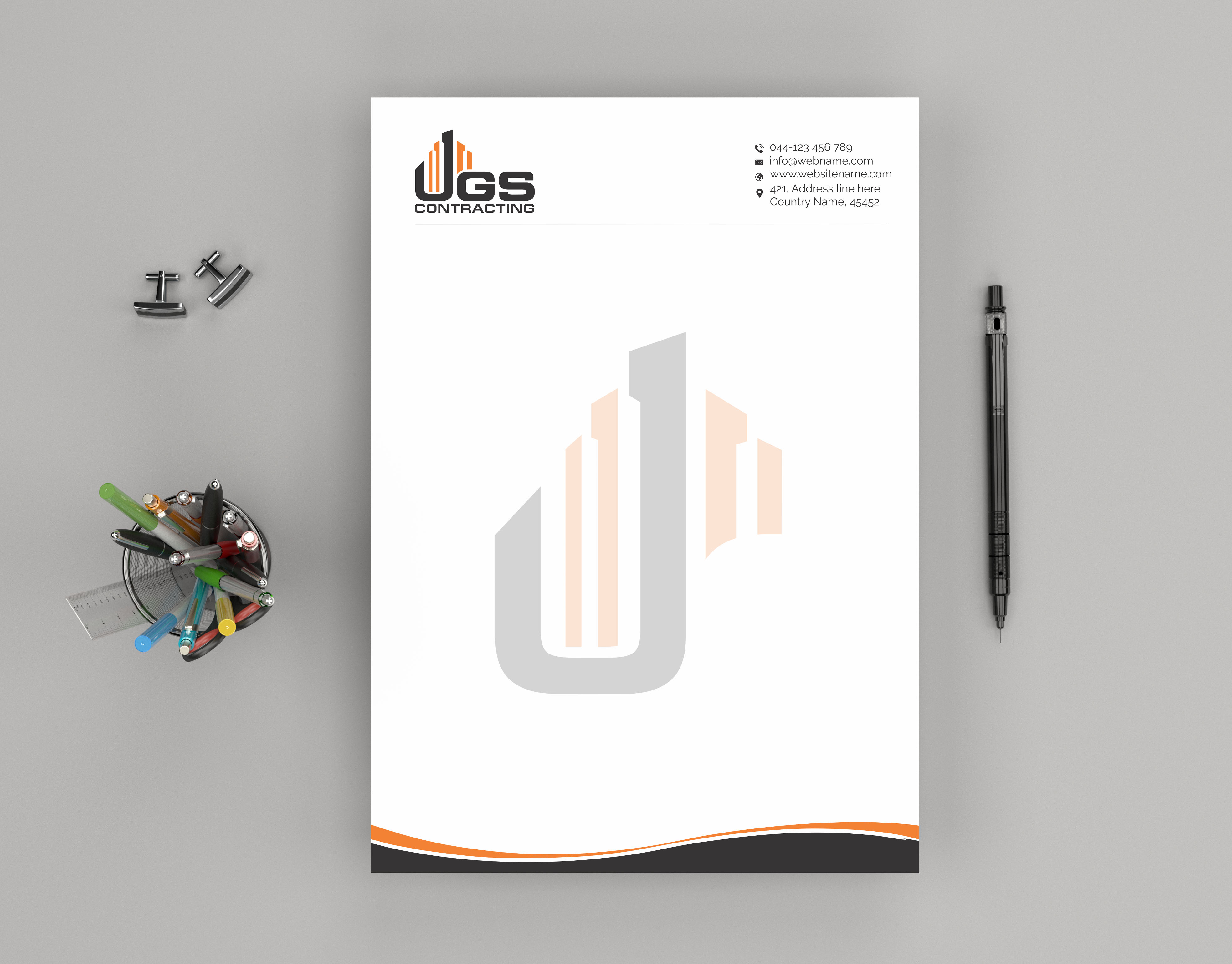 Letterhead Design by jk_studio for this project | Design #29534727