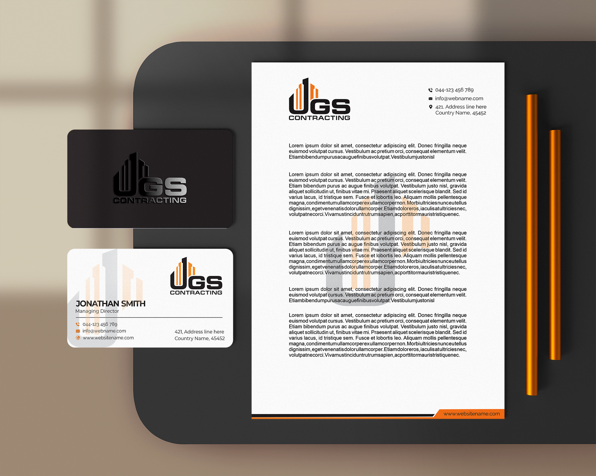 Letterhead Design by jk_studio for this project | Design #29539794
